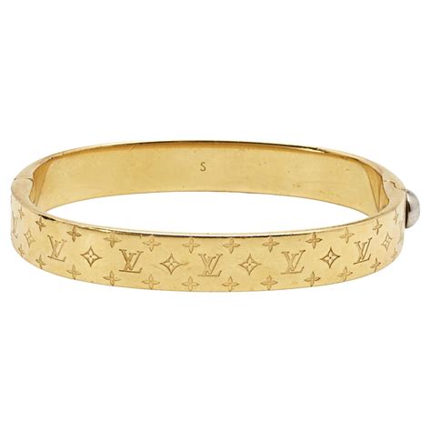 lv white gold bracelet|louis vuitton gold bangle bracelet.